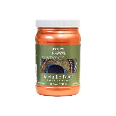 Rust-Oleum Modern Masters ME702 Qt Burnt Orange Metallic Paint ME702-32
